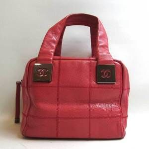 Chanel Mini Bar Hand Boston Orange Chocolate